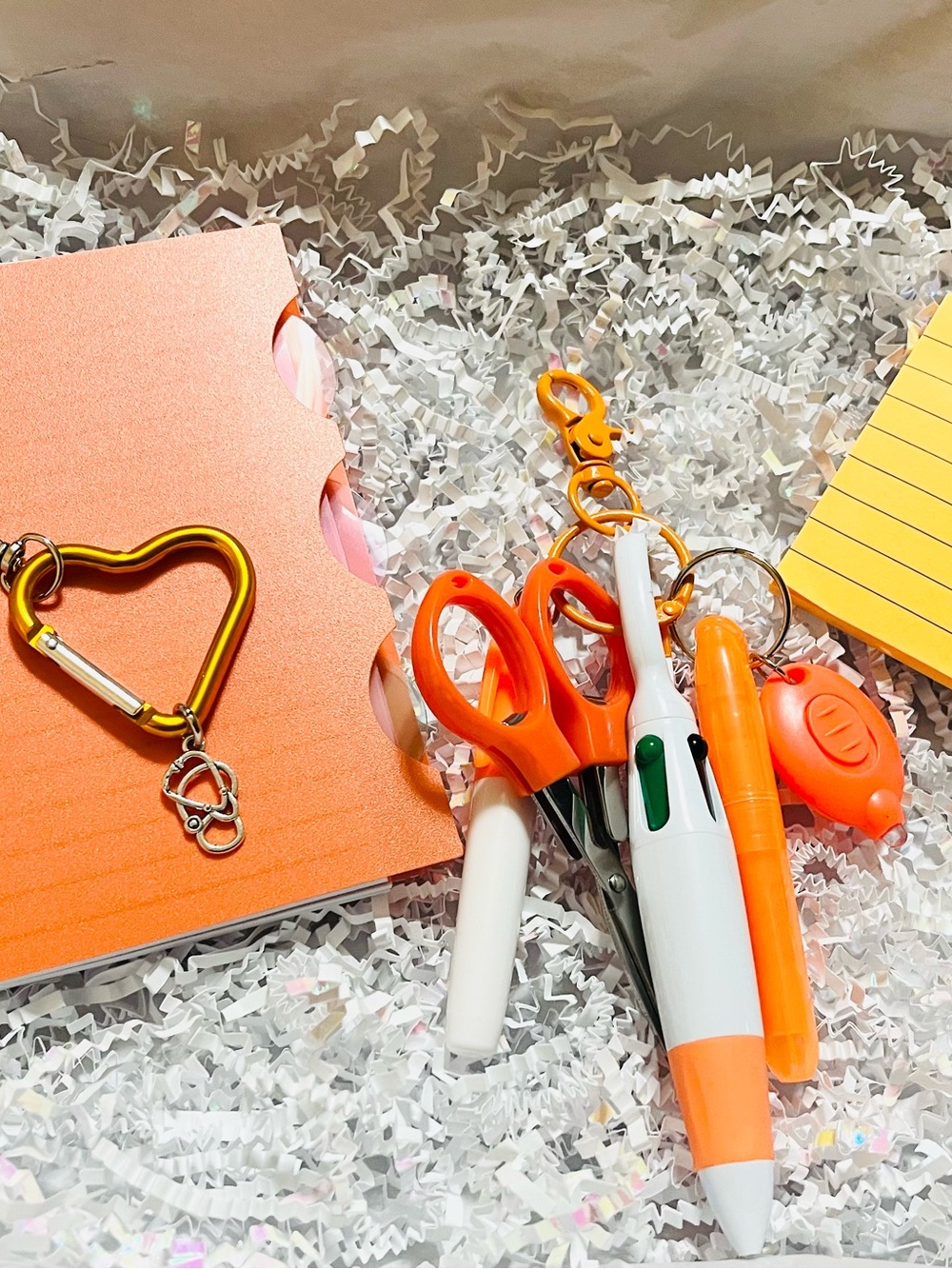 Nurse Gift, Nurse Mini Gift Set, Gift Pack, Orange Work Accessories